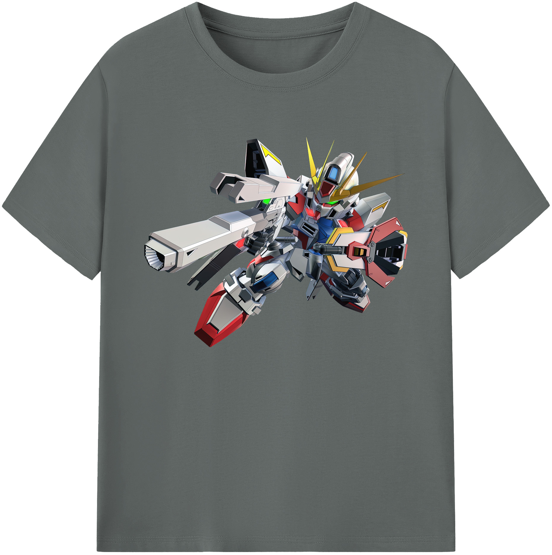 （画像用） 機動戦士ガンダム Mobile Suit Gundam 綿100％ メンズ半袖Tシャツ｜肌触りやわらか＆通気性